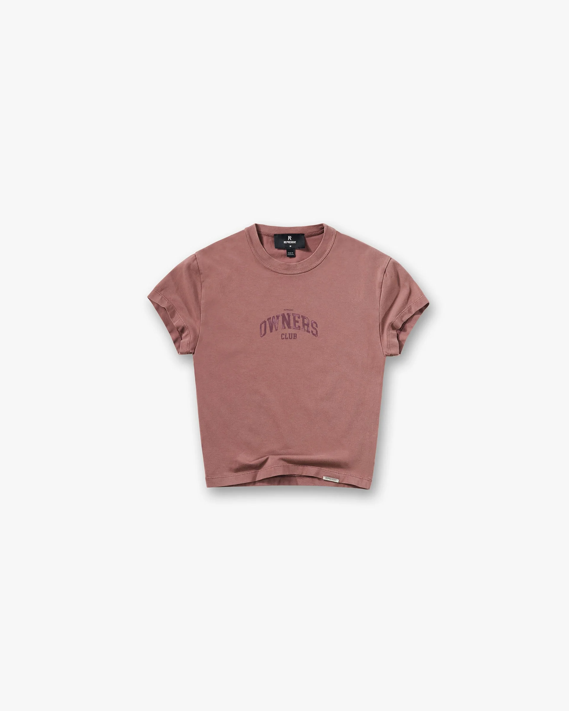 Represent Owners Club Baby Tee - Smoked Rose