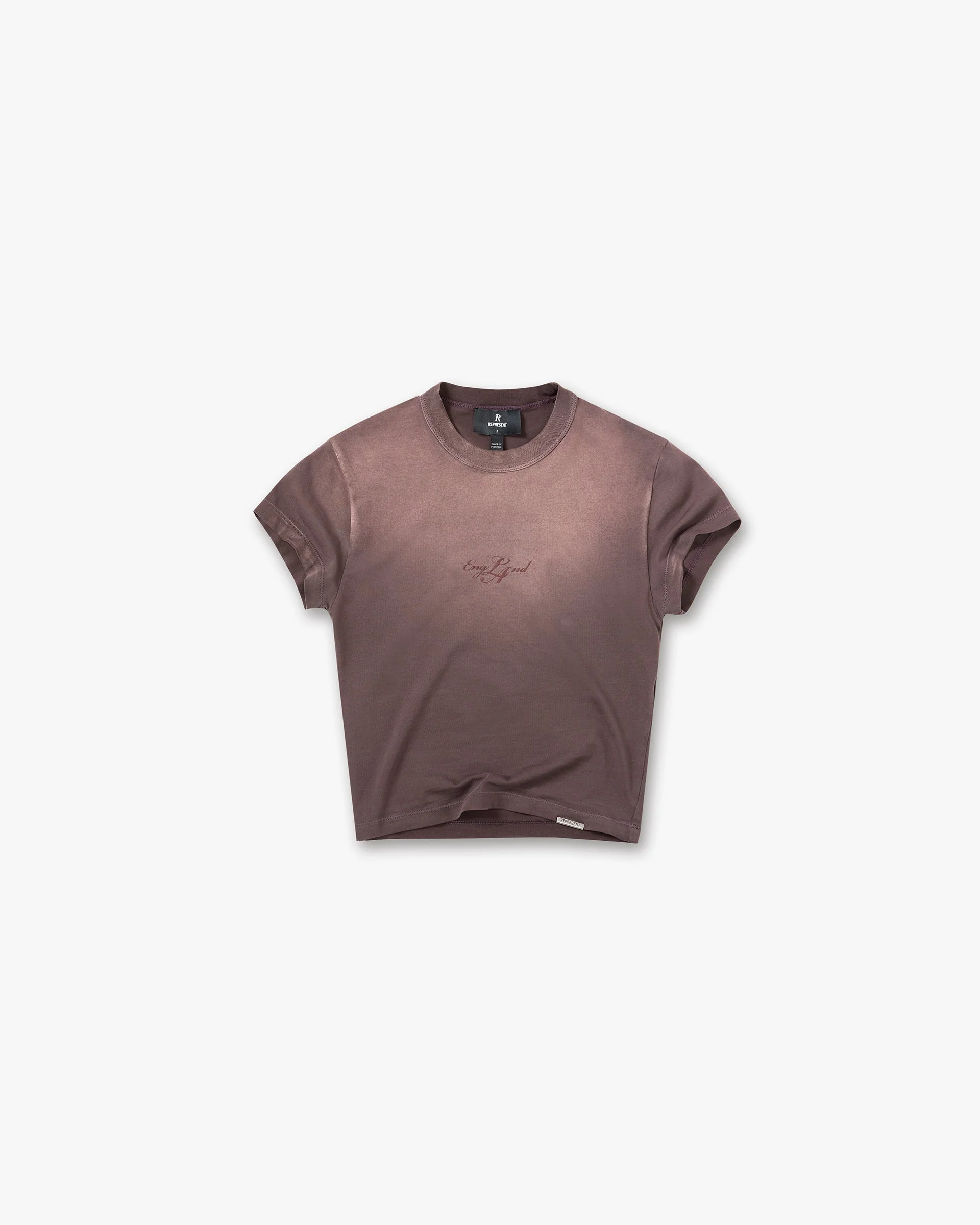 EngLAnd Baby Tee - Washed Brown