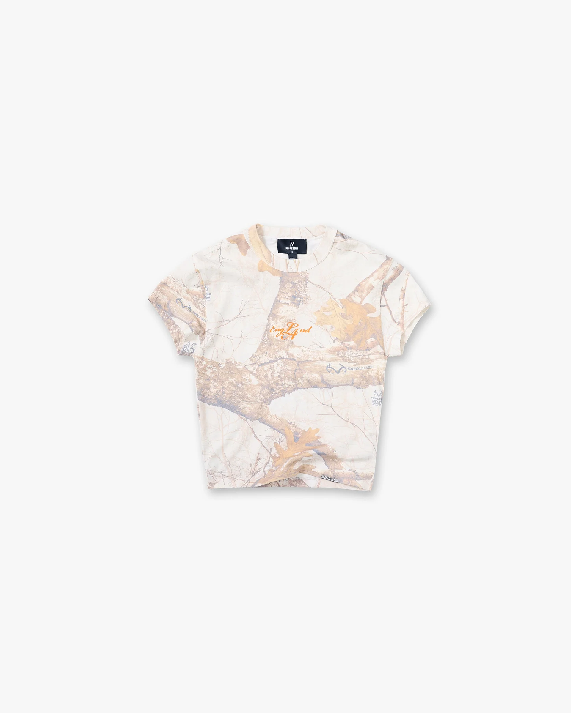 EngLAnd Baby Tee - Washed White Realtree®